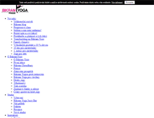 Tablet Screenshot of bikramyoga.cz
