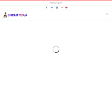 Tablet Screenshot of bikramyoga.com