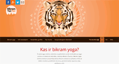 Desktop Screenshot of bikramyoga.lv
