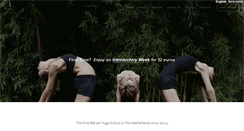 Desktop Screenshot of bikramyoga.nl
