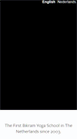 Mobile Screenshot of bikramyoga.nl